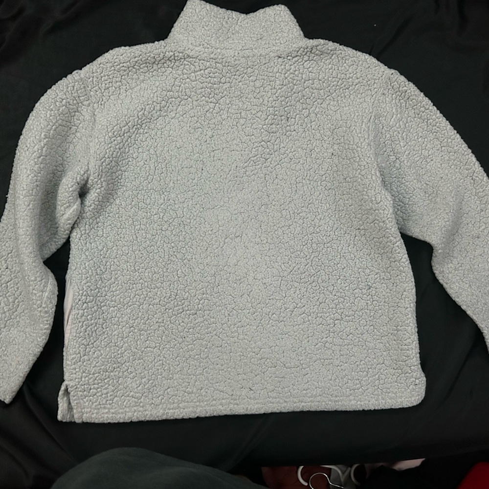 PINK zip up pullover - Picture 2 of 2